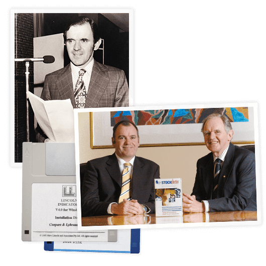 Dr. Merv Lincoln and Tim Lincoln